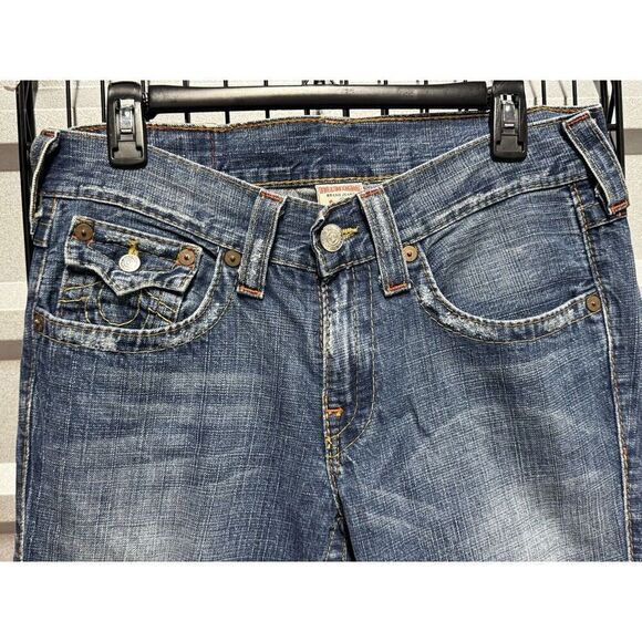 Vintage MENS TRUE RELIGION JOEY Big T Jeans 31 x 33 - Picture 3 of 10